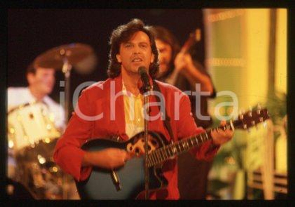 Alan SORRENTI - MUSIC Italian singer-songwriter 1993 ca * 35 mm vintage slide 5