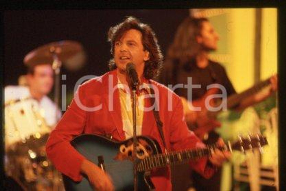 Alan SORRENTI - MUSIC Italian singer-songwriter 1993 ca * 35 mm vintage slide 9