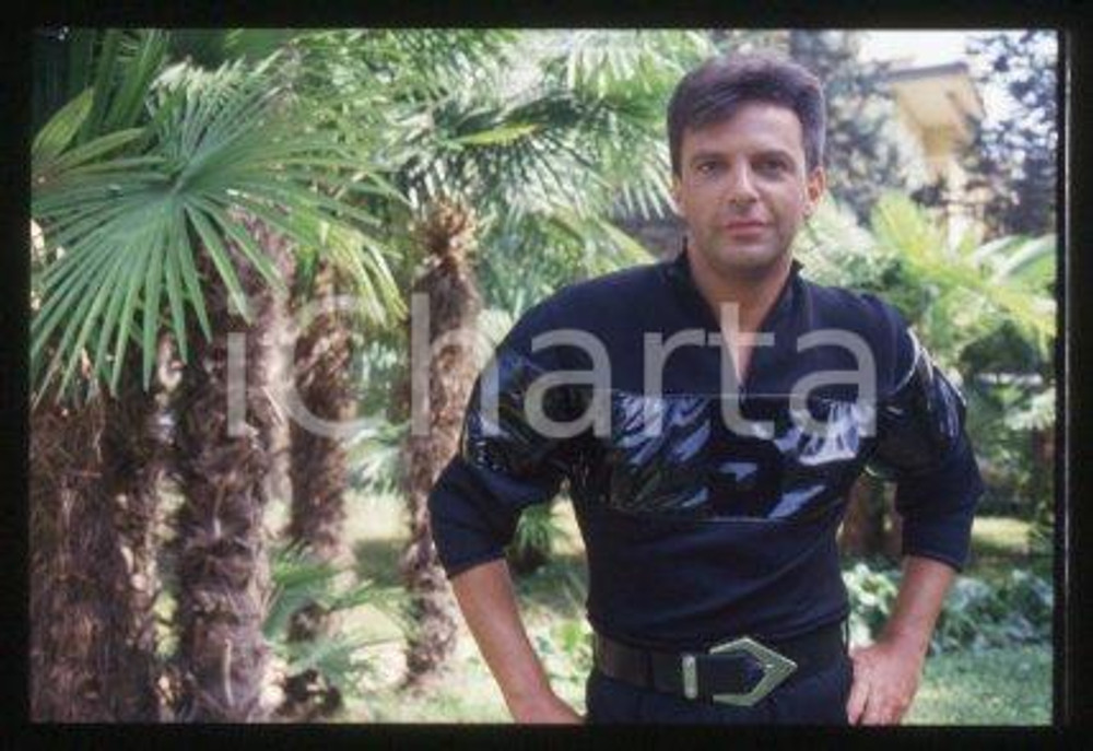 Alan SORRENTI - MUSIC Italian singer-songwriter 1990 ca * 35 mm vintage slide 11