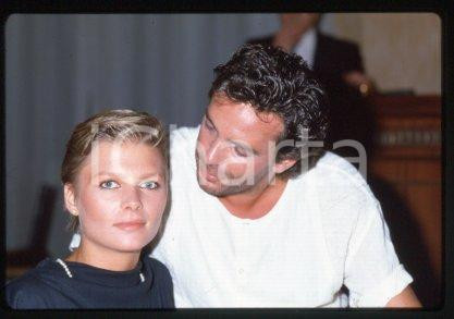 Alan SORRENTI Kirsten PETERSEN - MUSIC Portraits 1985 ca * 35mm vintage slide 13