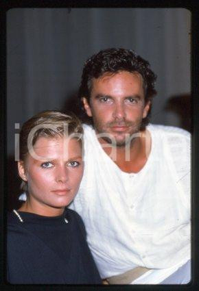 Alan SORRENTI Kirsten PETERSEN - ITALY Portraits 1985 ca * 35mm vintage slide 14
