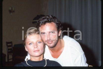 Alan SORRENTI Kirsten PETERSEN - ITALY Portraits 1985 ca * 35mm vintage slide 15