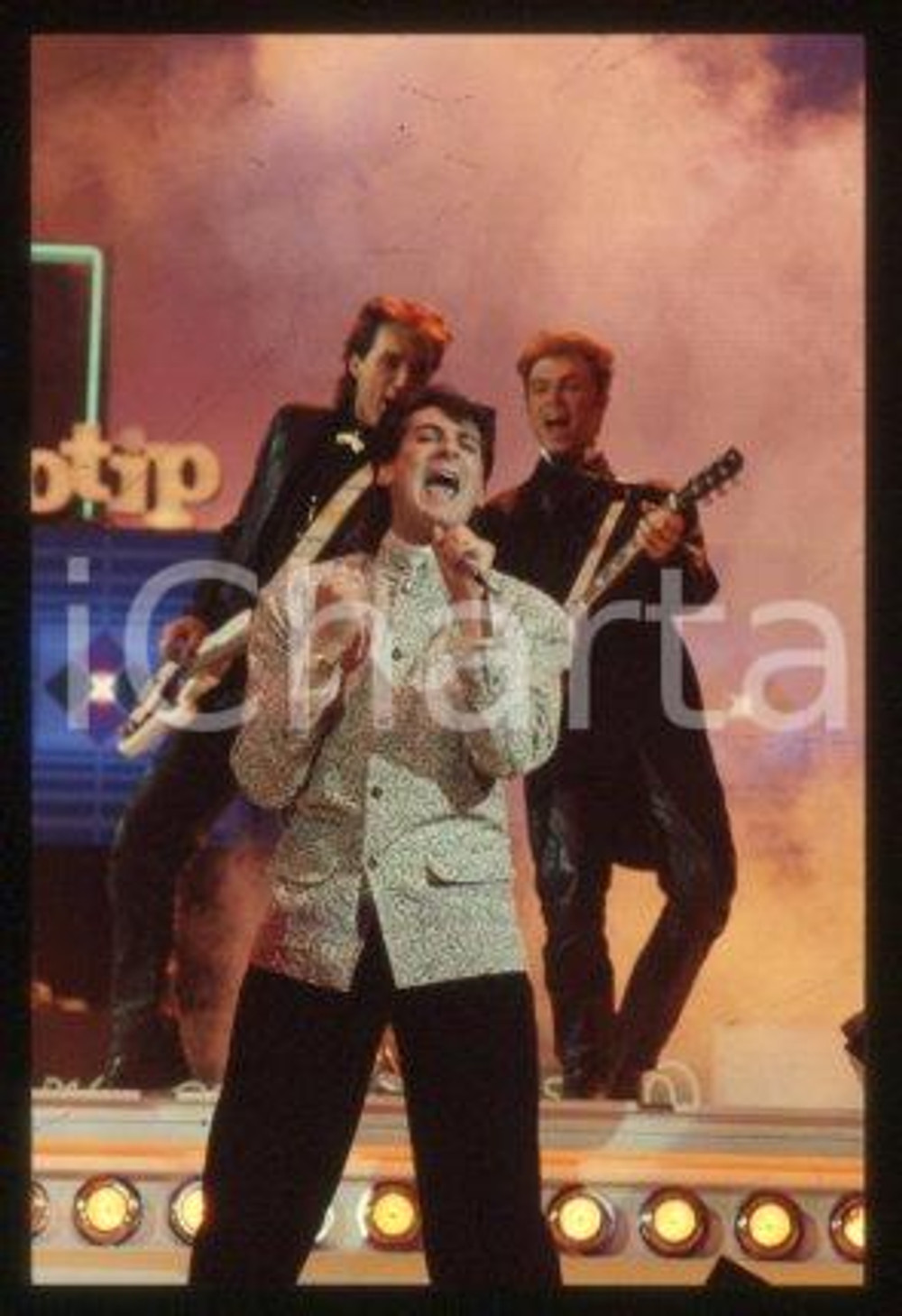 SPANDAU BALLET - SANREMO English new wave band 1986 * 35 mm vintage slide 4