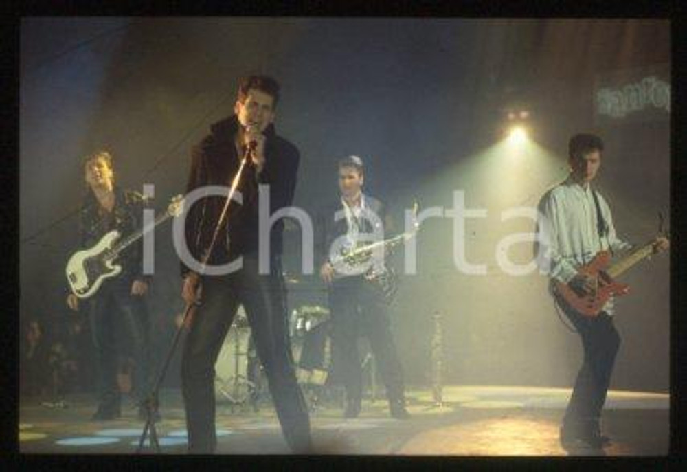 SPANDAU BALLET - SANREMO English new wave band 1987 ca * 35 mm vintage slide 15