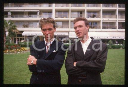 SPANDAU BALLET SANREMO Brothers KEMP Pop Musicians 1986 * 35 mm vintage slide 17