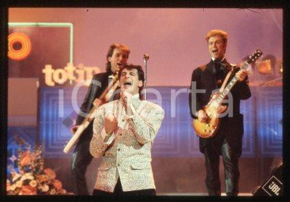 SPANDAU BALLET - SANREMO English new wave band 1986 * 35 mm vintage slide 28
