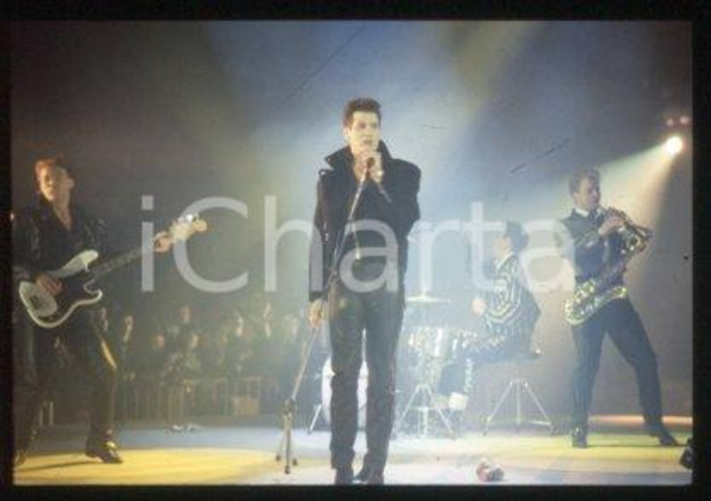 SPANDAU BALLET - SANREMO English new wave band 1987 ca * 35 mm vintage slide 30