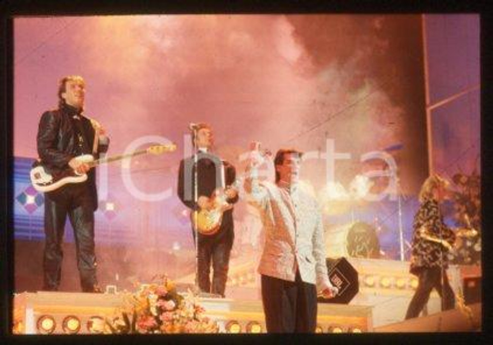 SPANDAU BALLET - SANREMO English new wave band 1986 * 35 mm vintage slide 33