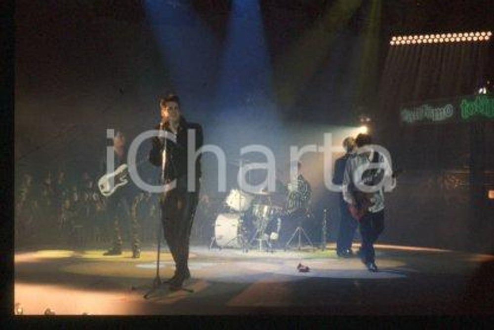 SPANDAU BALLET - SANREMO English new wave band 1987 ca * 35 mm vintage slide 47