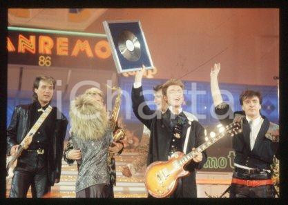 SPANDAU BALLET - SANREMO English new wave band 1986 * 35 mm vintage slide 53