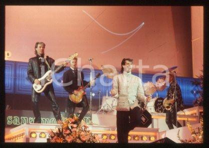 SPANDAU BALLET - SANREMO English new wave band 1986 * 35 mm vintage slide 54