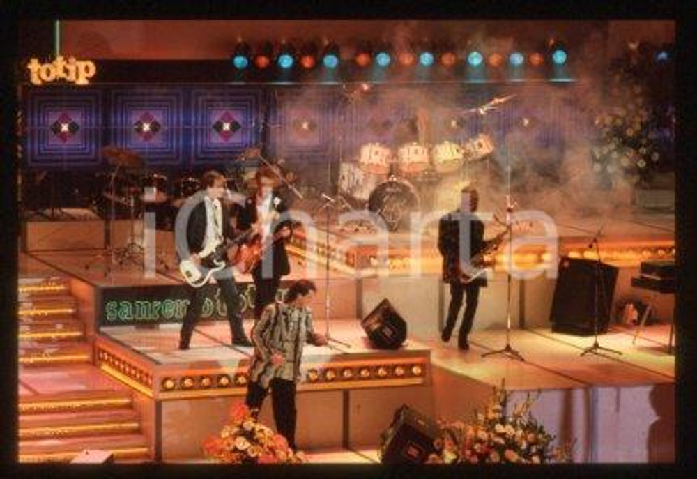 SPANDAU BALLET - SANREMO English new wave band 1986 * 35 mm vintage slide 59