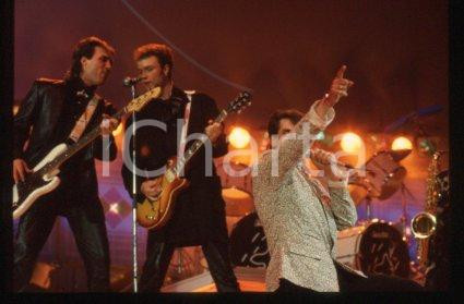 SPANDAU BALLET - SANREMO English new wave band 1986 * 35 mm vintage slide 68