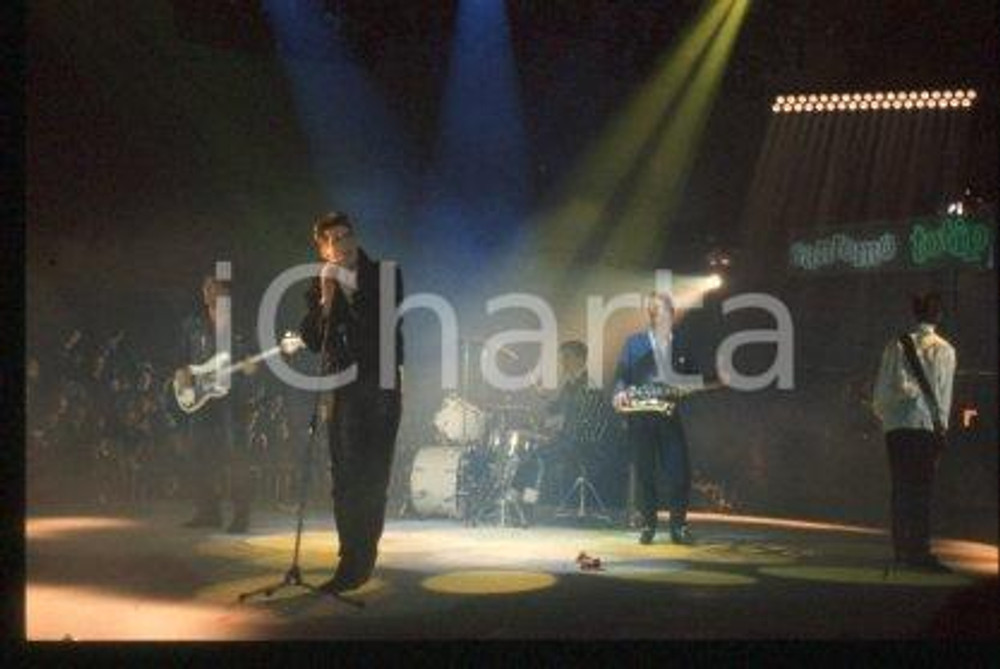 SPANDAU BALLET - SANREMO English new wave band 1987 ca * 35 mm vintage slide 80