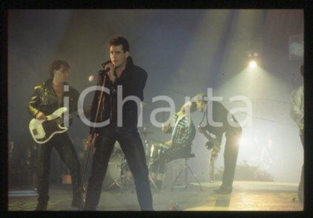 SPANDAU BALLET - SANREMO English new wave band 1987 ca * 35 mm vintage slide 84