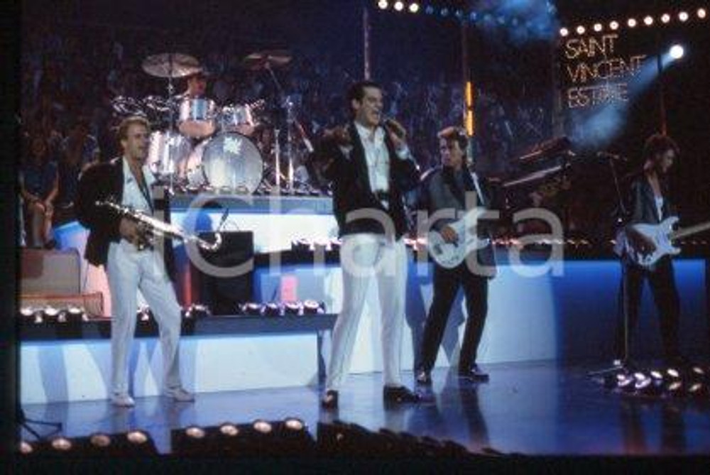 SPANDAU BALLET - SAN VINCENT ESTATE English band 1984 * 35 mm vintage slide 98