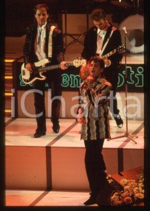 SPANDAU BALLET - SANREMO English new wave band 1986 * 35 mm vintage slide 99