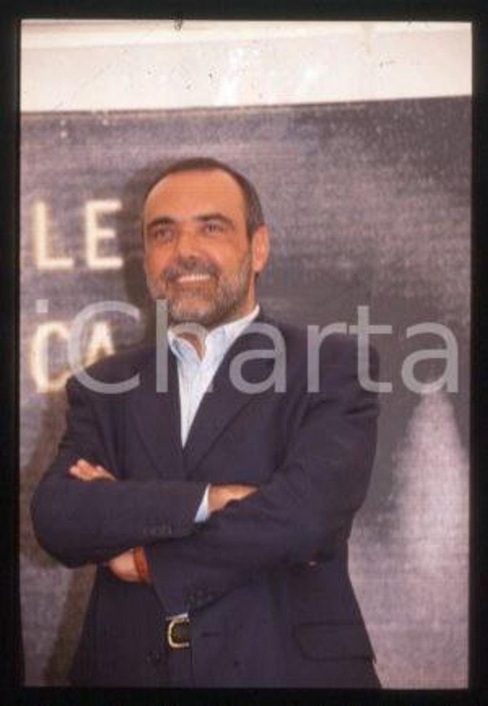 Alberto BARBERA - VENICE Film Festival Film critic 1999 * 35 mm vintage slide 2