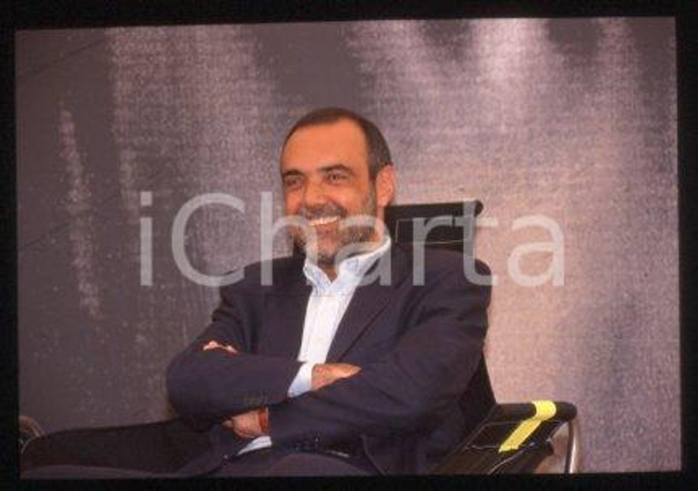 Alberto BARBERA - VENICE Film Festival Film critic 1999 * 35 mm vintage slide 4