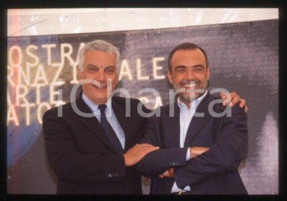 Alberto BARBERA Paolo BARATTA VENICE Film Festival 1999 * 35 mm vintage slide 12