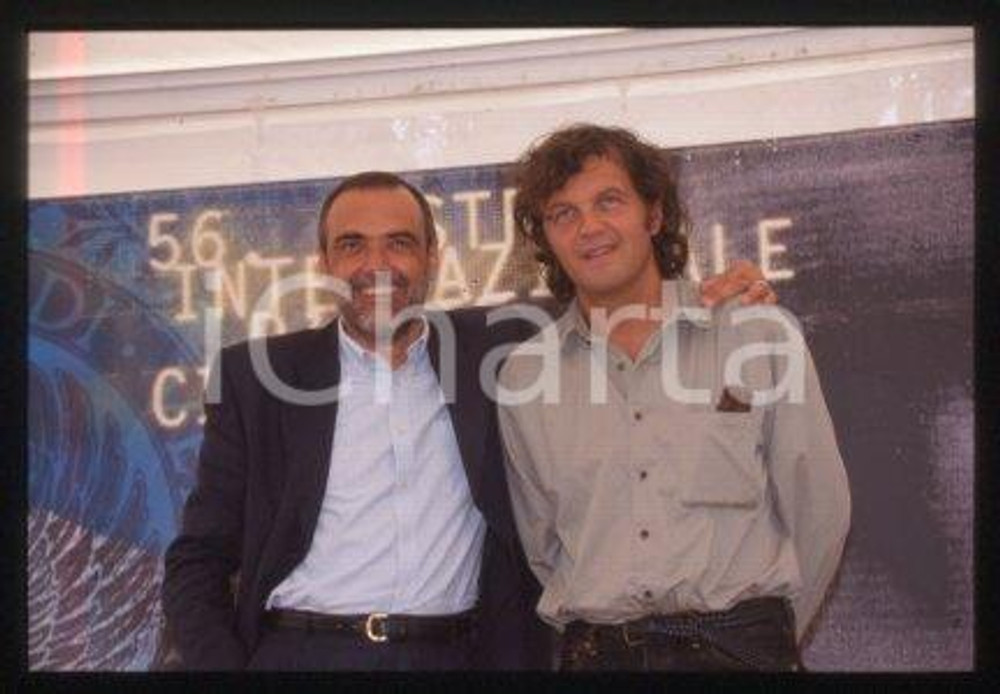 Alberto BARBERA Emir KUSTURICA VENICE Film Festival 1999 * 35mm vintage slide 17