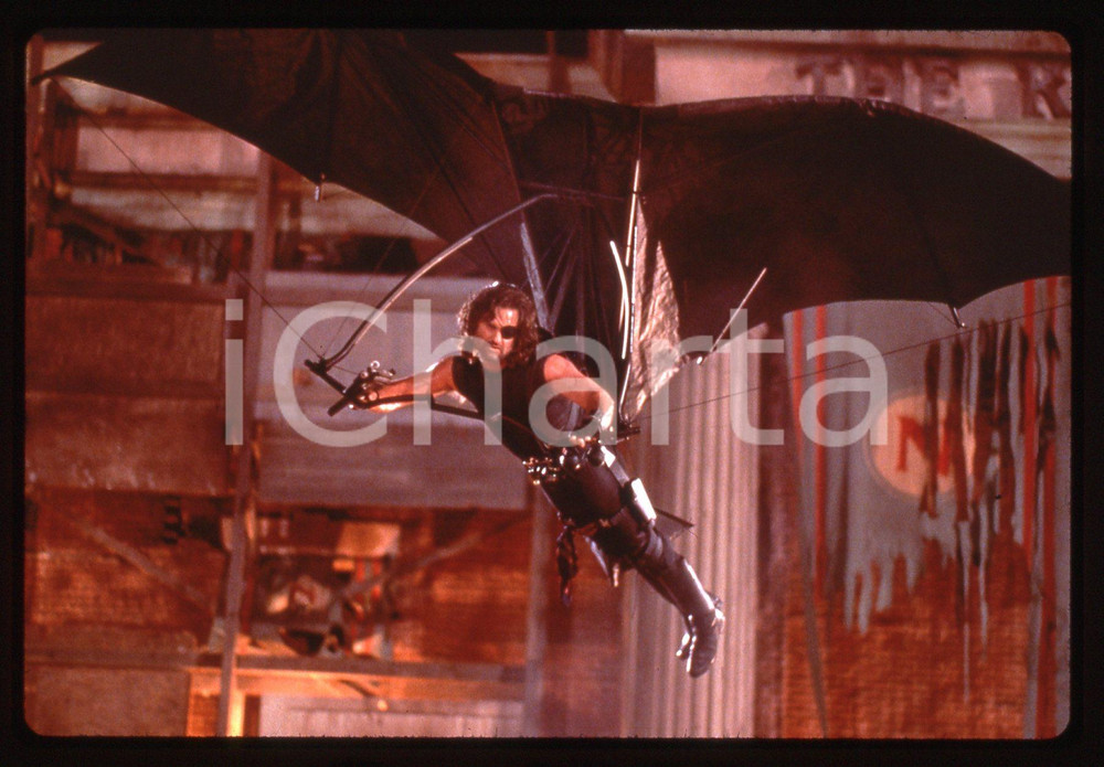 35mm vintage slide* 1996 ESCAPE FROM L.A. Kurt RUSSELL in una scena del film (2)