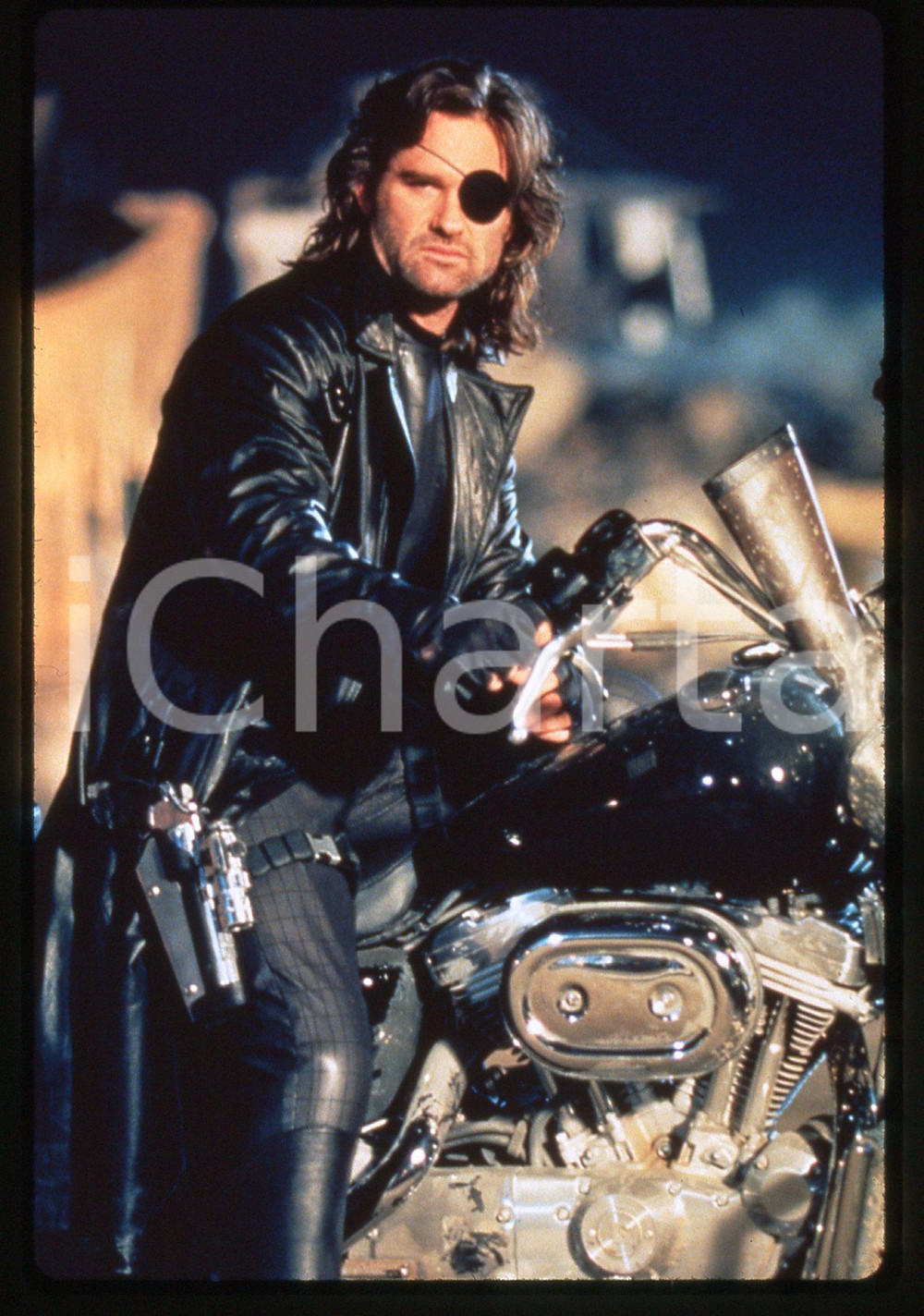 35mm vintage slide* 1996 ESCAPE FROM L.A. Kurt RUSSELL in una scena del film (3)