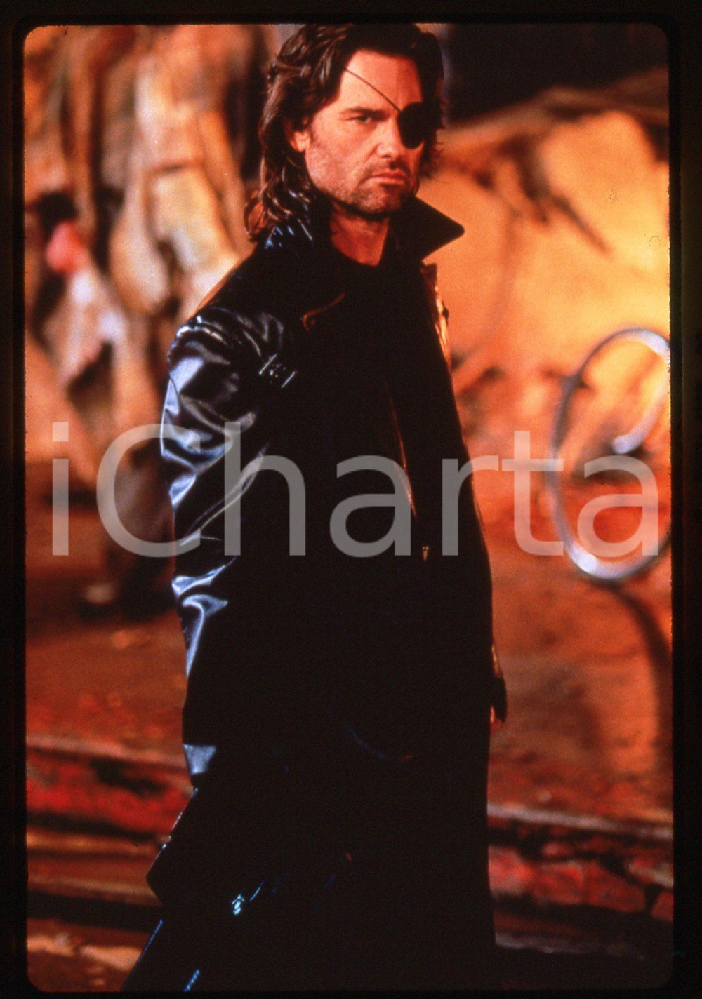 35mm vintage slide* 1996 ESCAPE FROM L.A. Kurt RUSSELL in una scena del film (6)