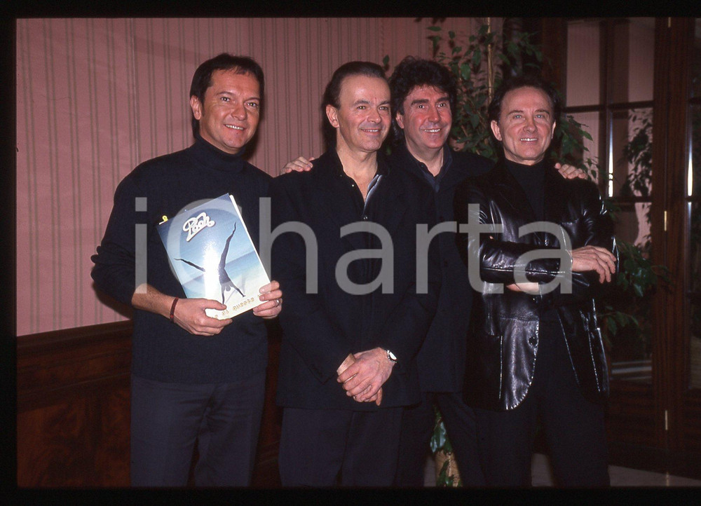35mm vintage slide* 2000 MUSICA i POOH presentano album CENTO DI QUESTE VITE