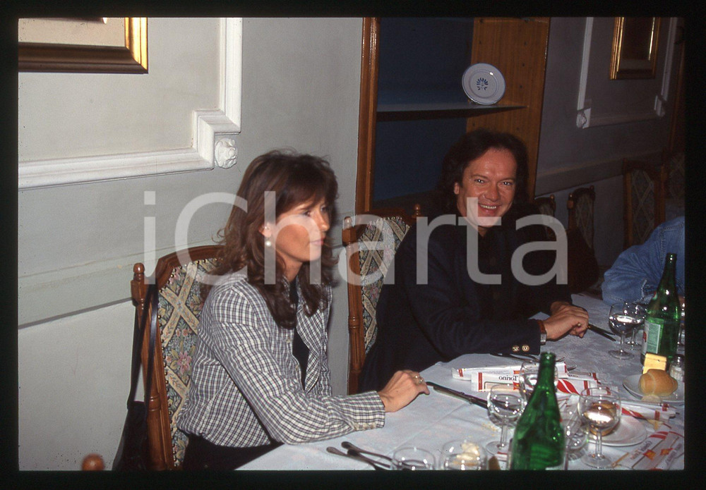 35mm vintage slide* 1995ca MUSICA Red CANZIAN dei POOH e Beatrix NIEDERWIESER *3