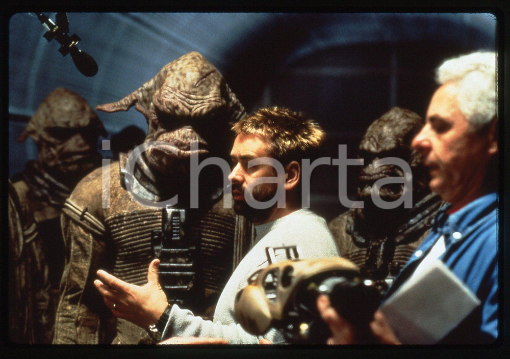 35mm vintage slide* 1997 LE CINQUIÈME ÉLÉMENT Luc BESSON e Clifton LLOYD BRYAN