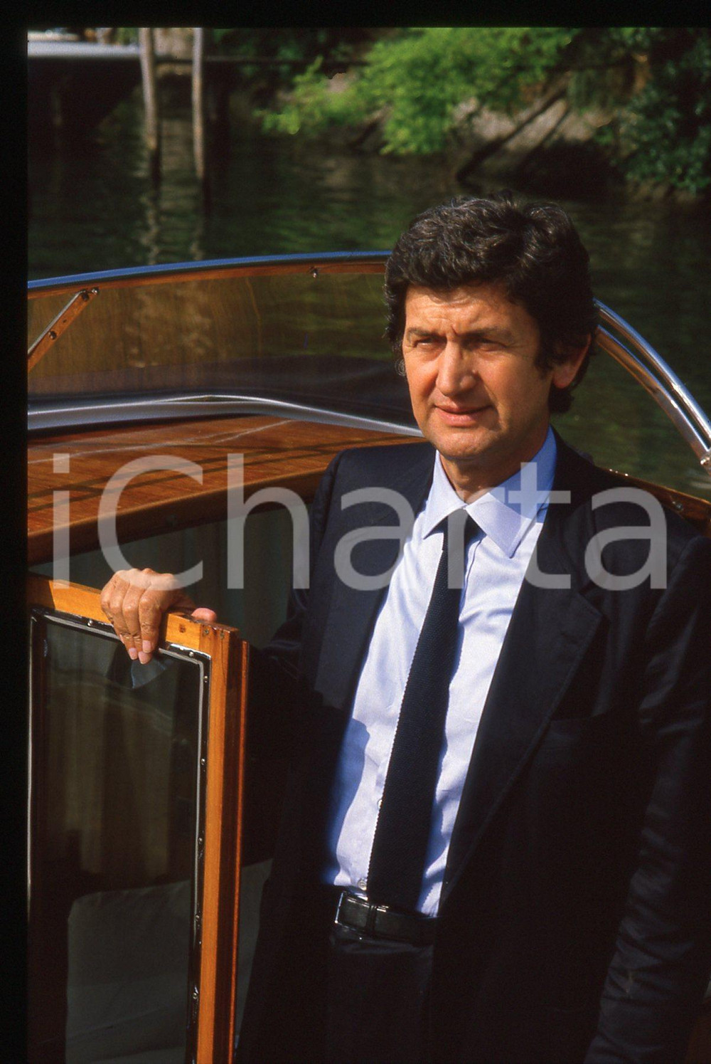 35mm vintage slide* 1985ca VENEZIA Sindaco Mario RIGO al FESTIVAL del CINEMA (4)