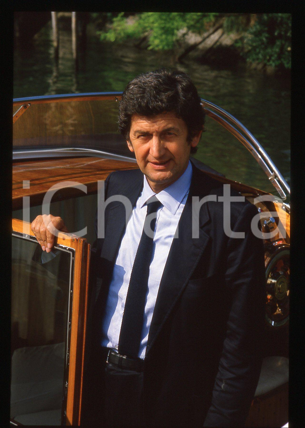 35mm vintage slide* 1985ca VENEZIA Sindaco Mario RIGO al FESTIVAL del CINEMA (5)