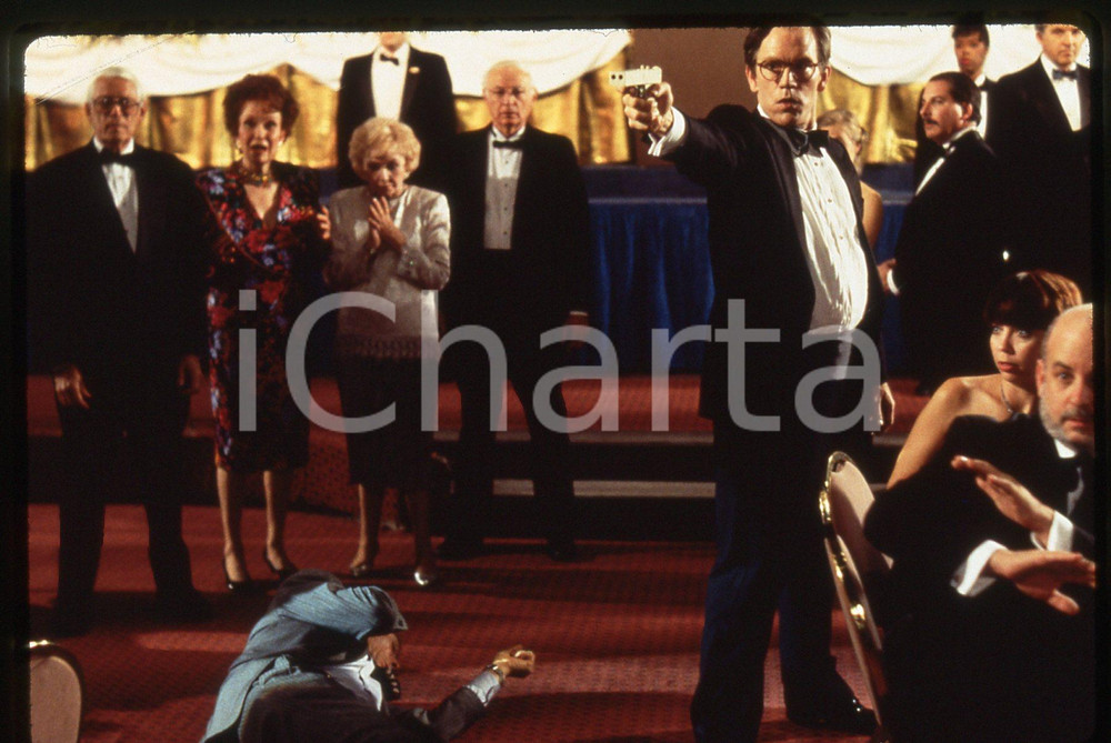 35mm vintage slide*1993 IN THE LINE OF FIRE John MALKOVICH in una scena del film