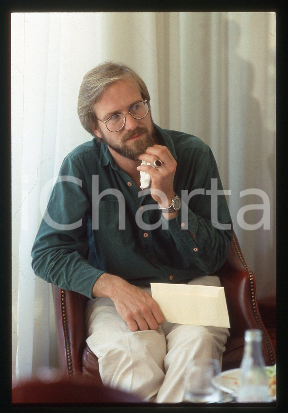 35mm vintage slide* 1985ca USA CINEMA William HURT Ritratto dell'attore