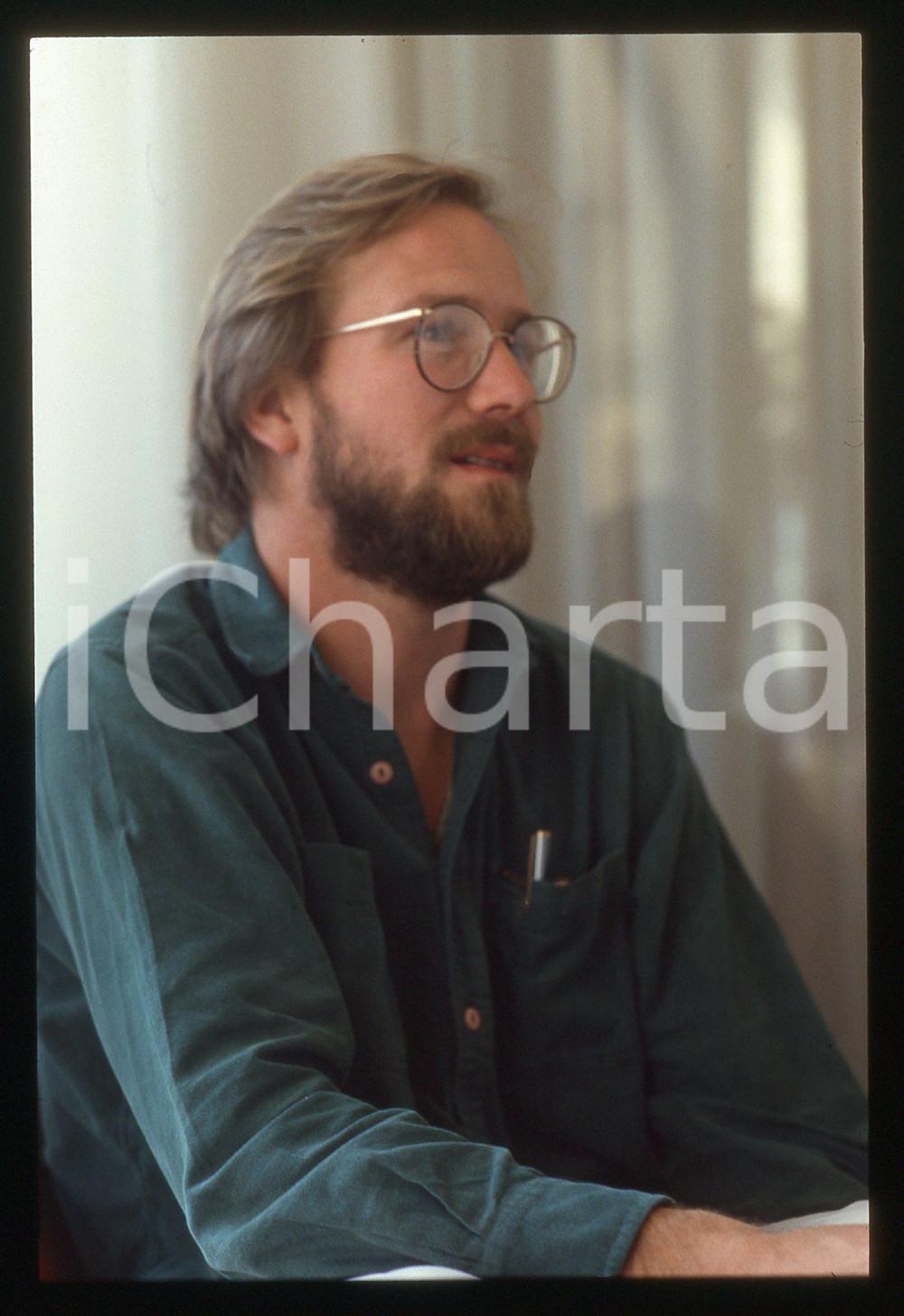 35mm vintage slide* 1985ca USA CINEMA William HURT Ritratto dell'attore (4)