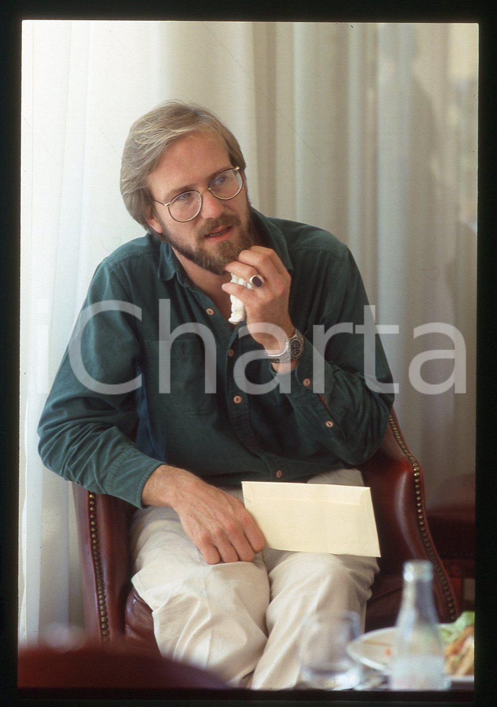 35mm vintage slide* 1985ca USA CINEMA William HURT Ritratto dell'attore (5)