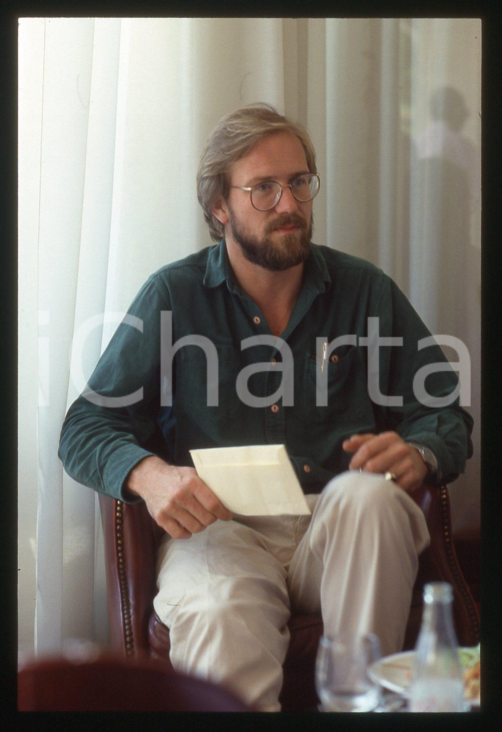 35mm vintage slide* 1985ca USA CINEMA William HURT Ritratto dell'attore (7)