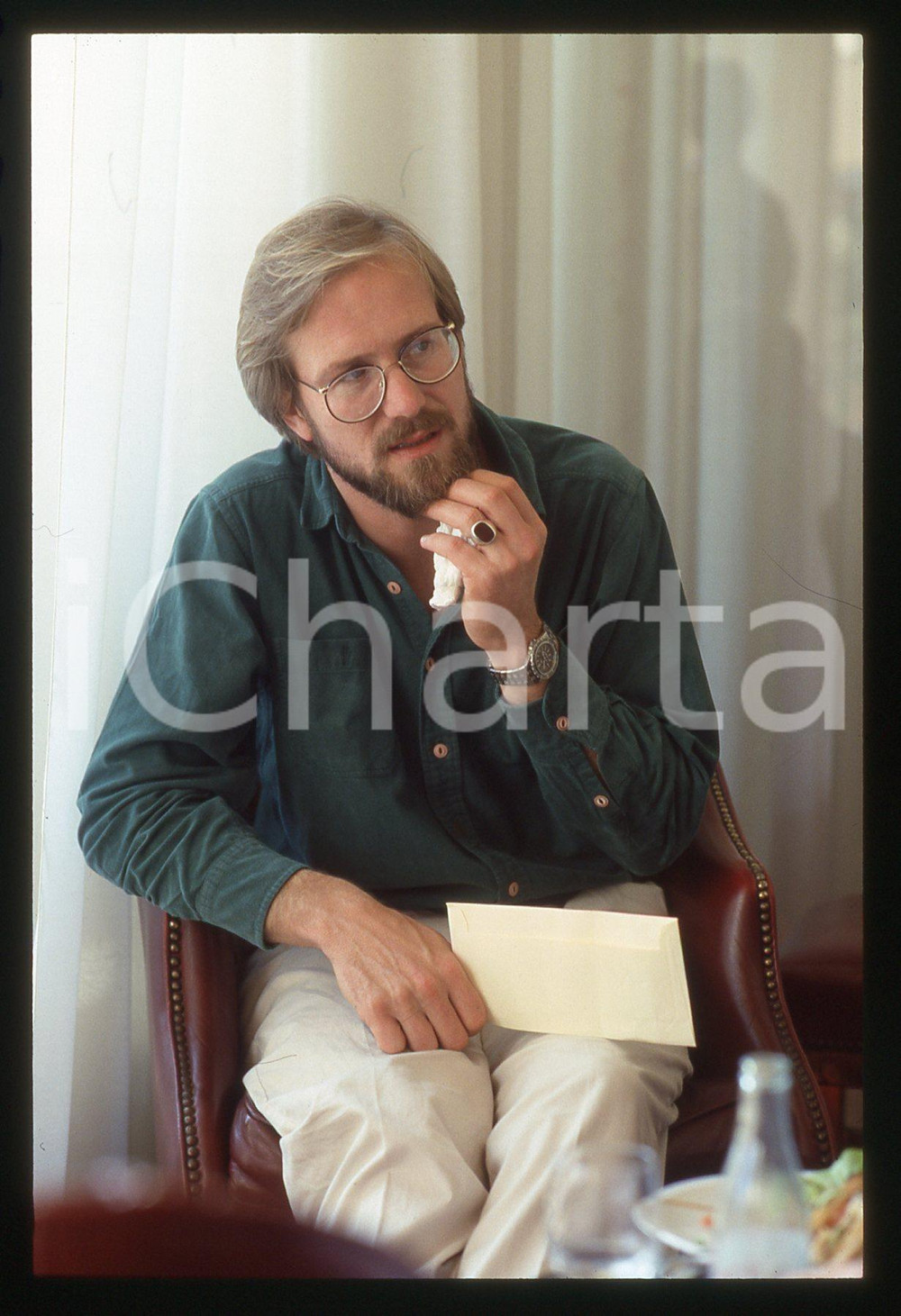 35mm vintage slide* 1985ca USA CINEMA William HURT Ritratto dell'attore (8)