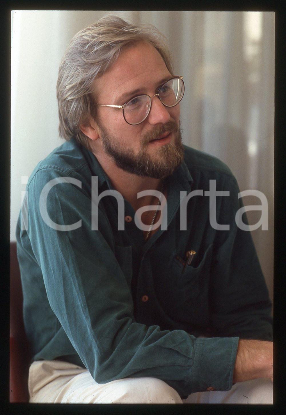 35mm vintage slide* 1985ca USA CINEMA William HURT Ritratto dell'attore (10)
