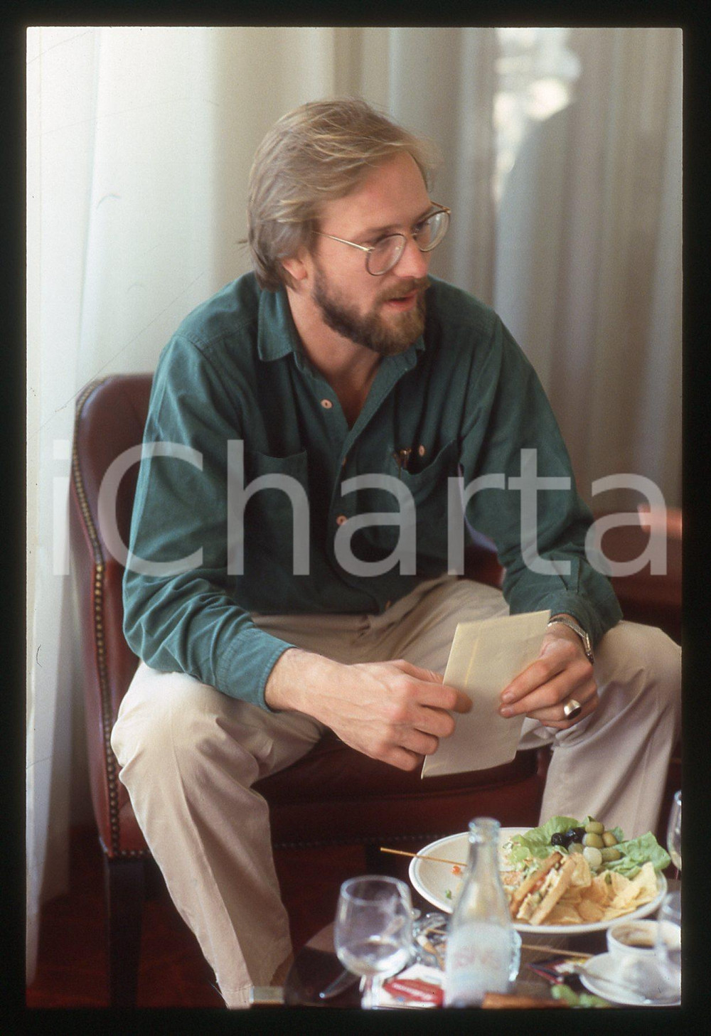35mm vintage slide* 1985ca USA CINEMA William HURT Ritratto dell'attore (11)