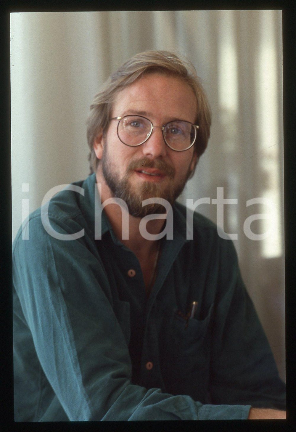 35mm vintage slide* 1985ca USA CINEMA William HURT Ritratto dell'attore (12)