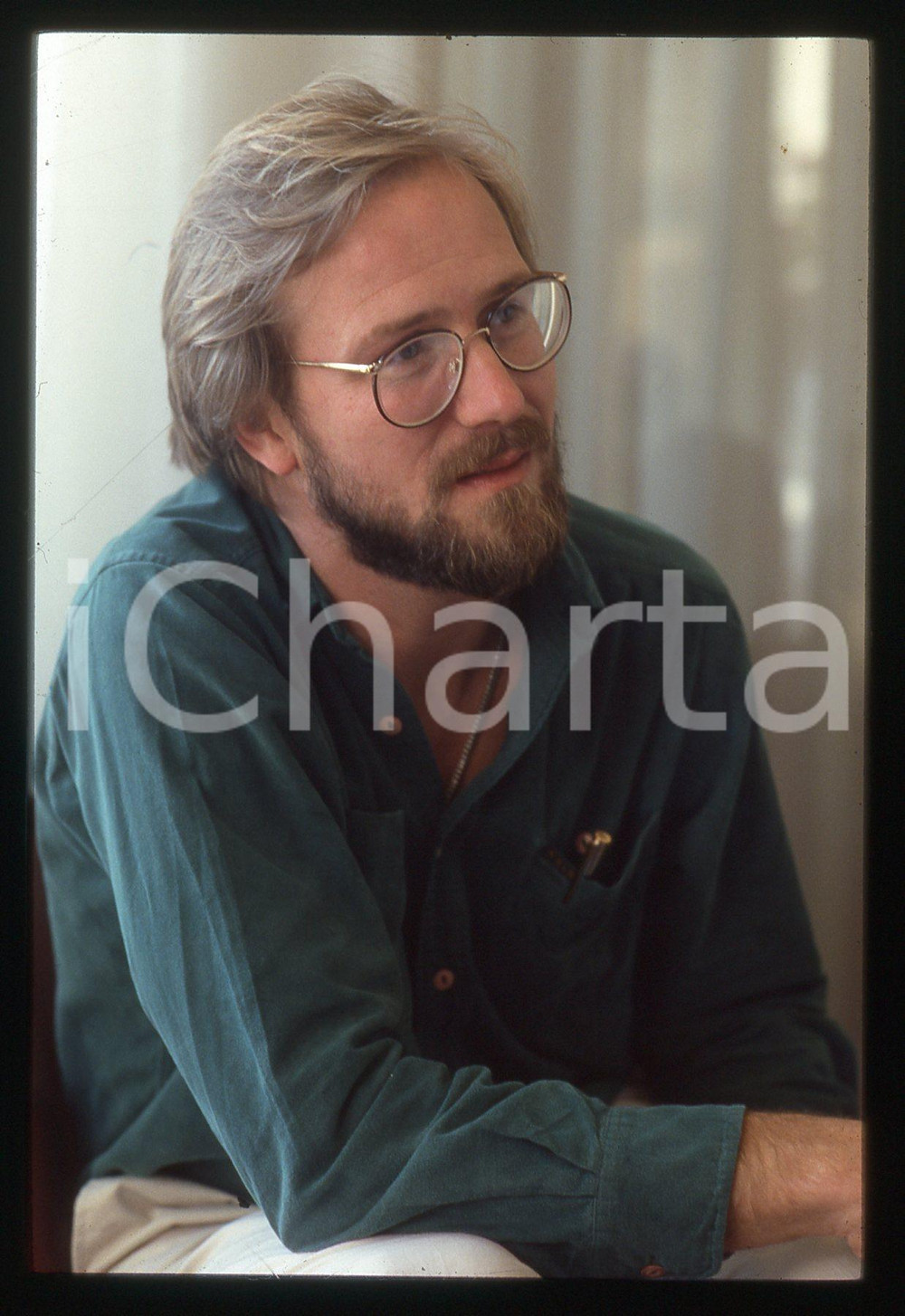35mm vintage slide* 1985ca USA CINEMA William HURT Ritratto dell'attore (13)