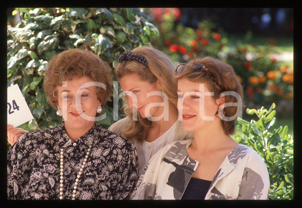 35mm vintage slide* 1988 Festival di CANNES Joan PLOWRIGHT e Juliet STEVENSON
