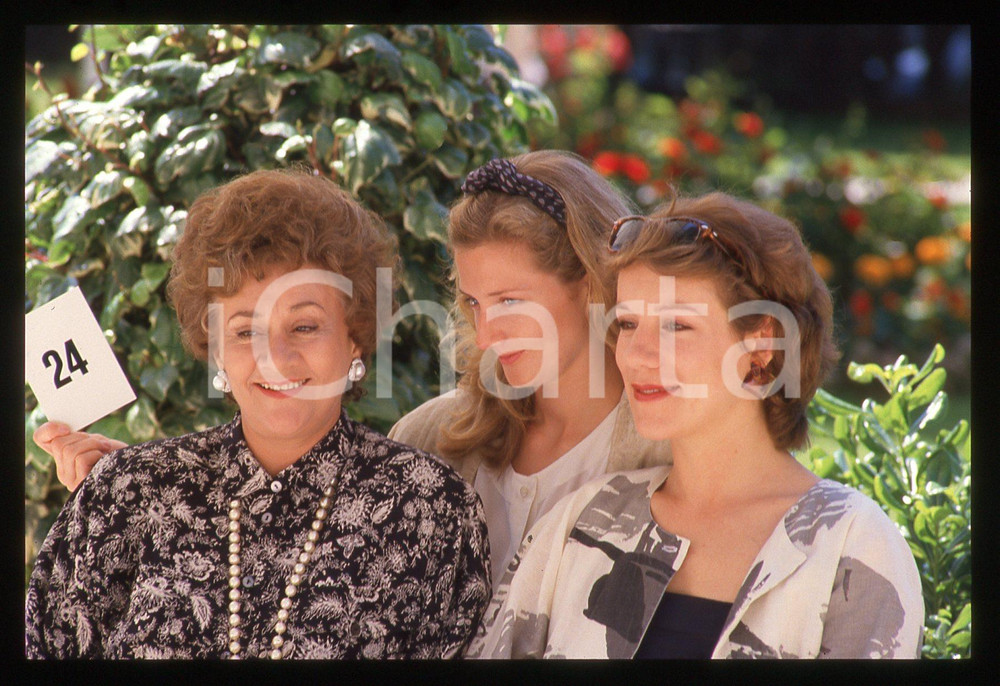35mm vintage slide* 1988 Festival di CANNES Joely RICHARDSON e Juliet STEVENSON