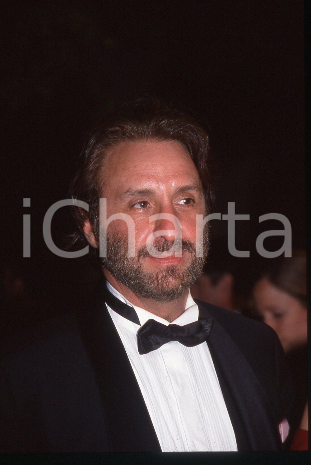 35mm vintage slide* 1999 NEW YORK Ron SILVER Ritratto dell'attore