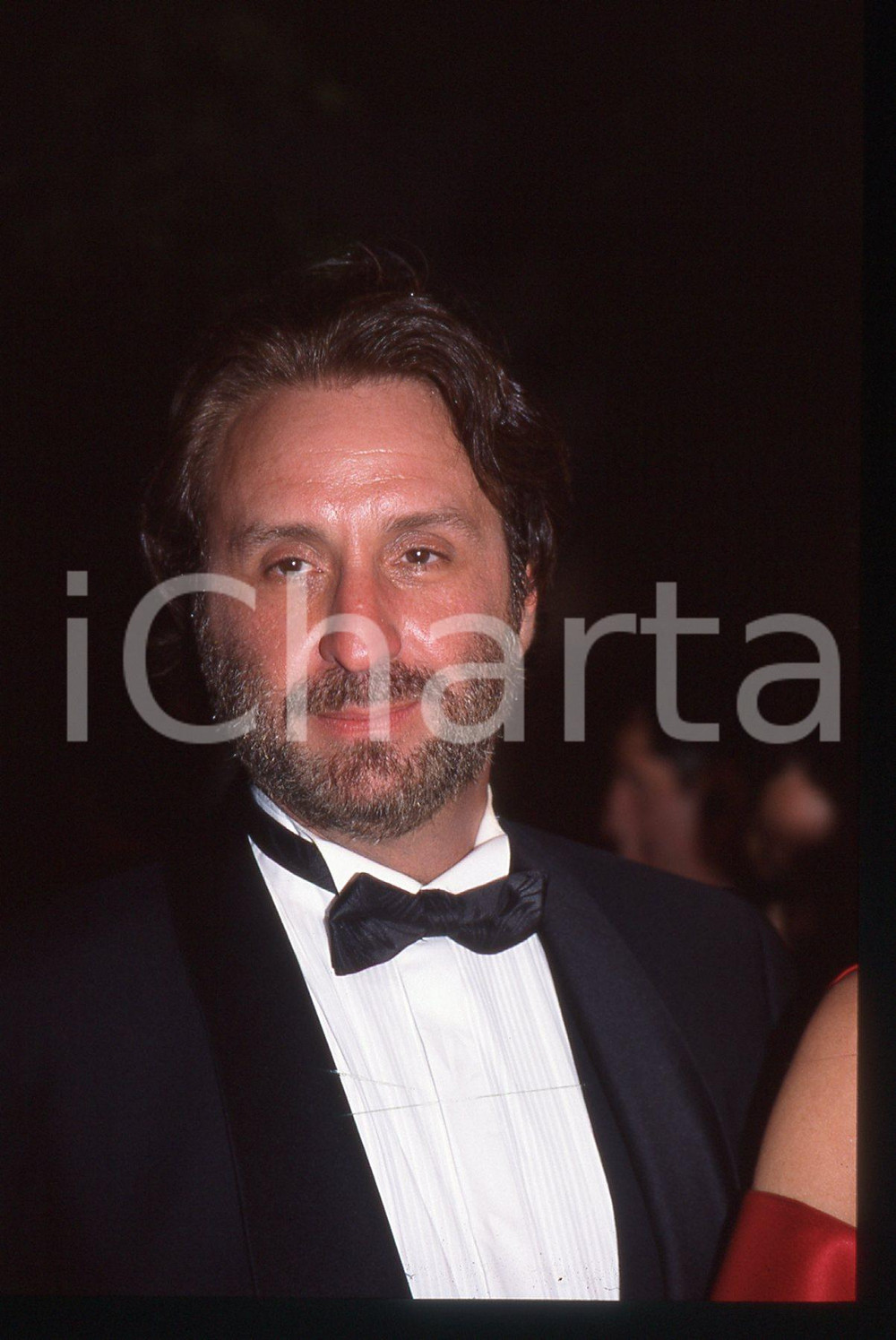 35mm vintage slide* 1999 NEW YORK Ron SILVER Ritratto dell'attore (2)