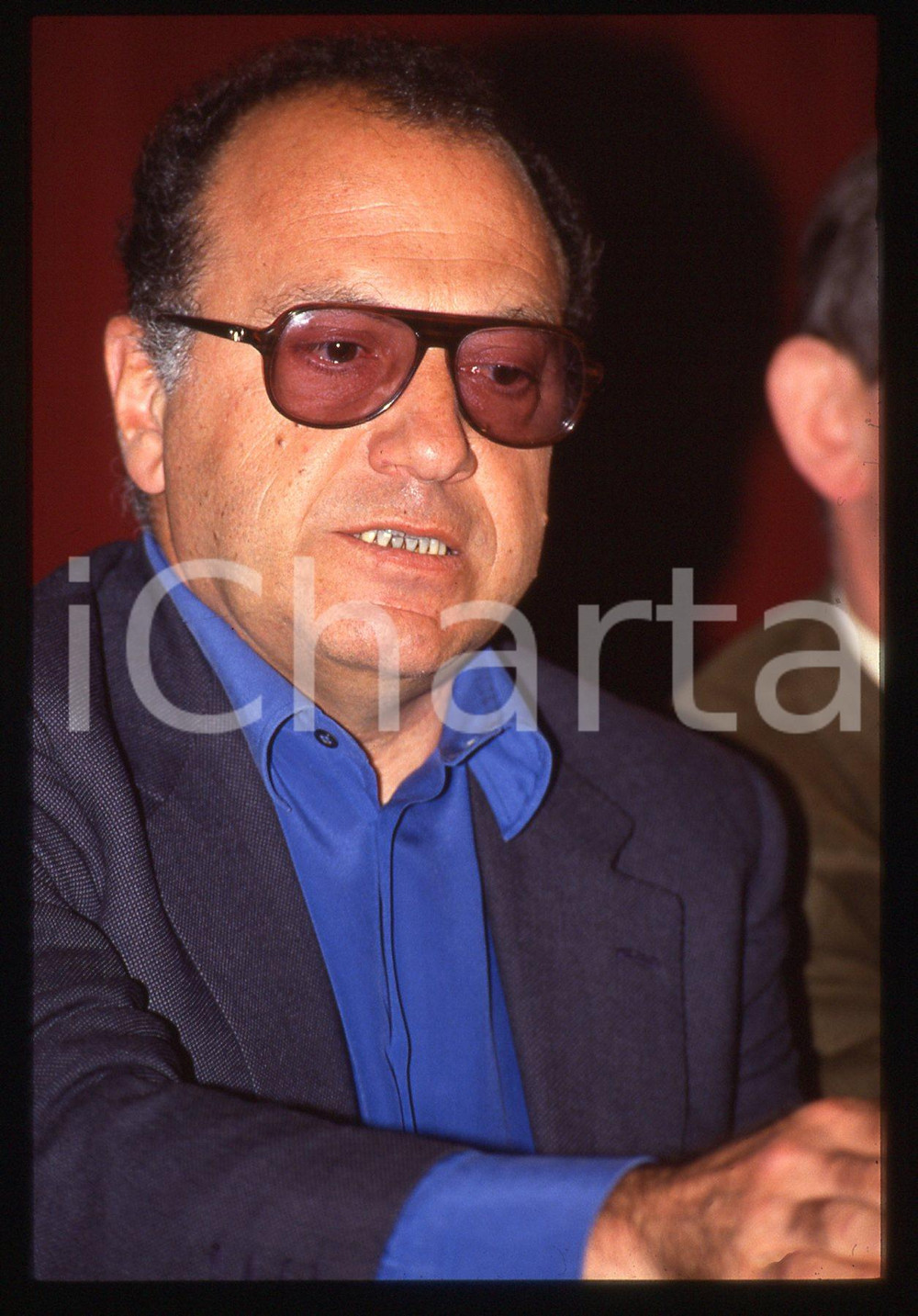 35mm vintage slide* 1992 TEATRO Enrico VAIME presenta spettacolo CHI FA PER TRE