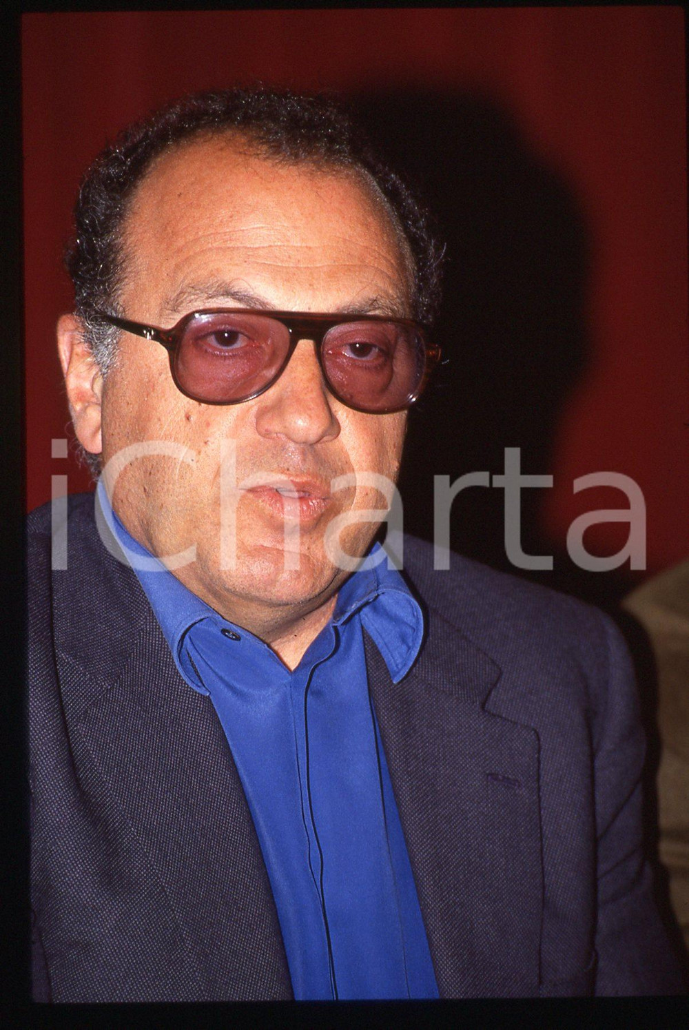 35mm vintage slide*1992 TEATRO Enrico VAIME presenta spettacolo CHI FA PER TRE 3