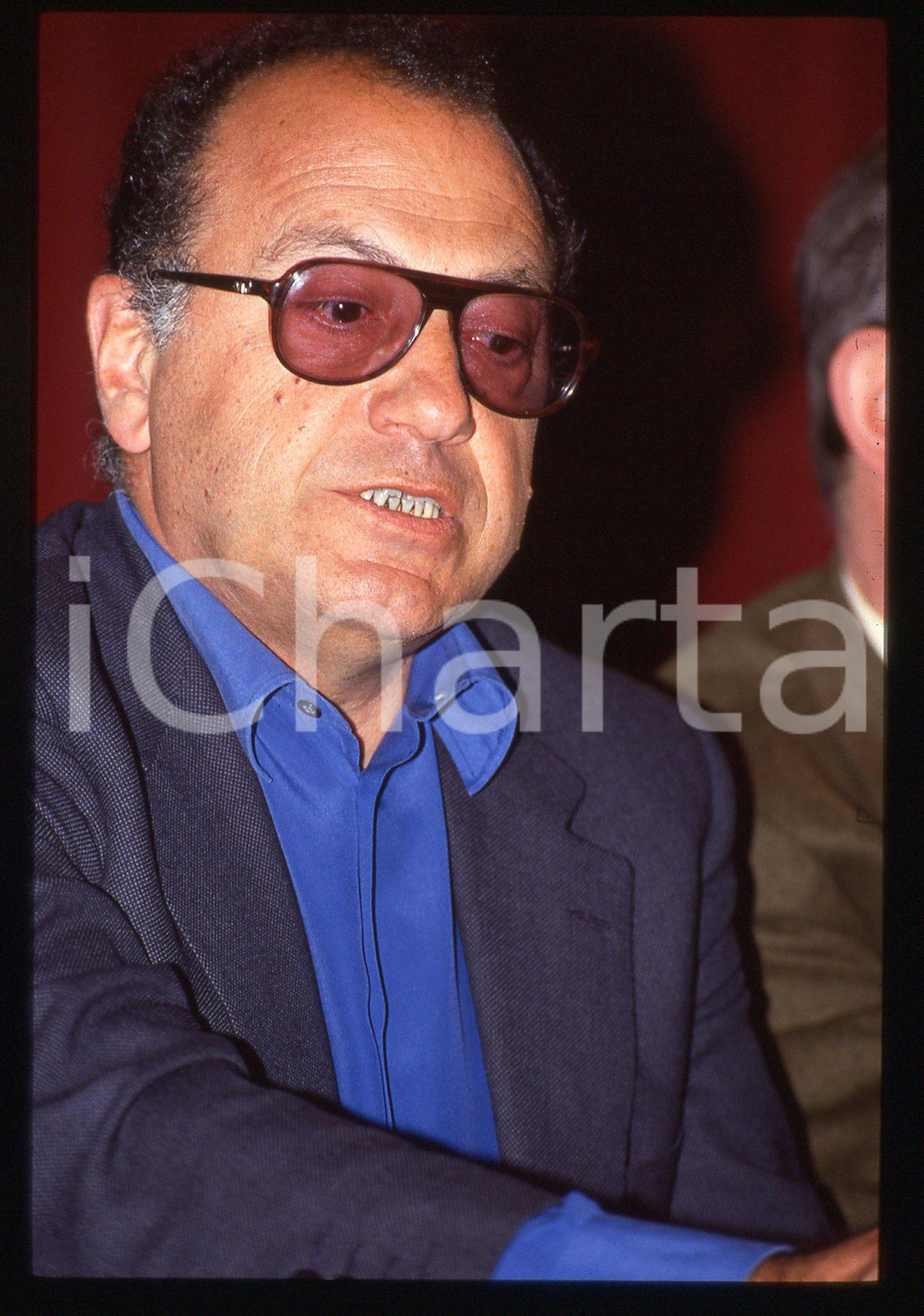 35mm vintage slide*1992 TEATRO Enrico VAIME presenta spettacolo CHI FA PER TRE 4